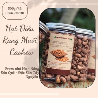 500G Hạt Đieu Rang Muối Loại 1