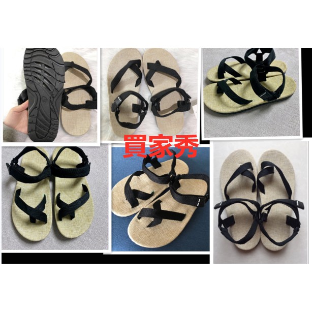 Giày Sandal Vải Lanh Size 35-44 Thời Trang Cho Cặp Đôi