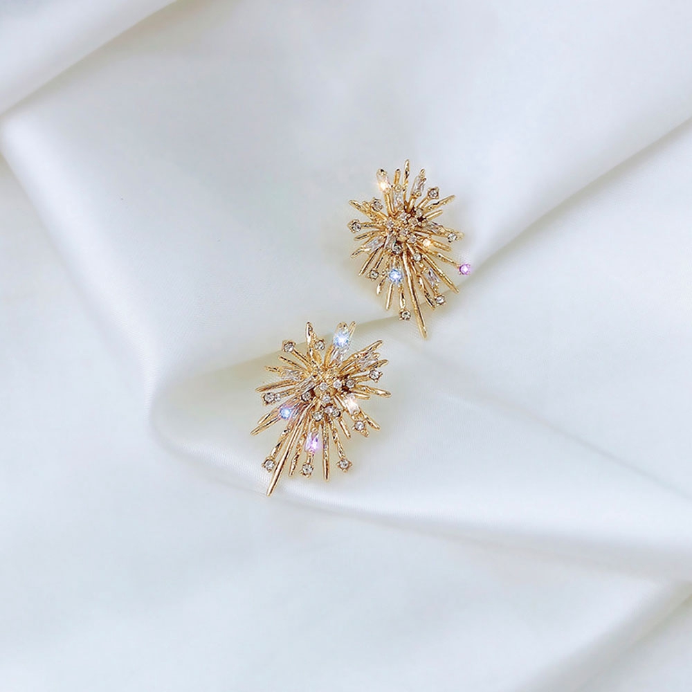 MXGOODS Accessories Fireworks Flower Stud Earrings