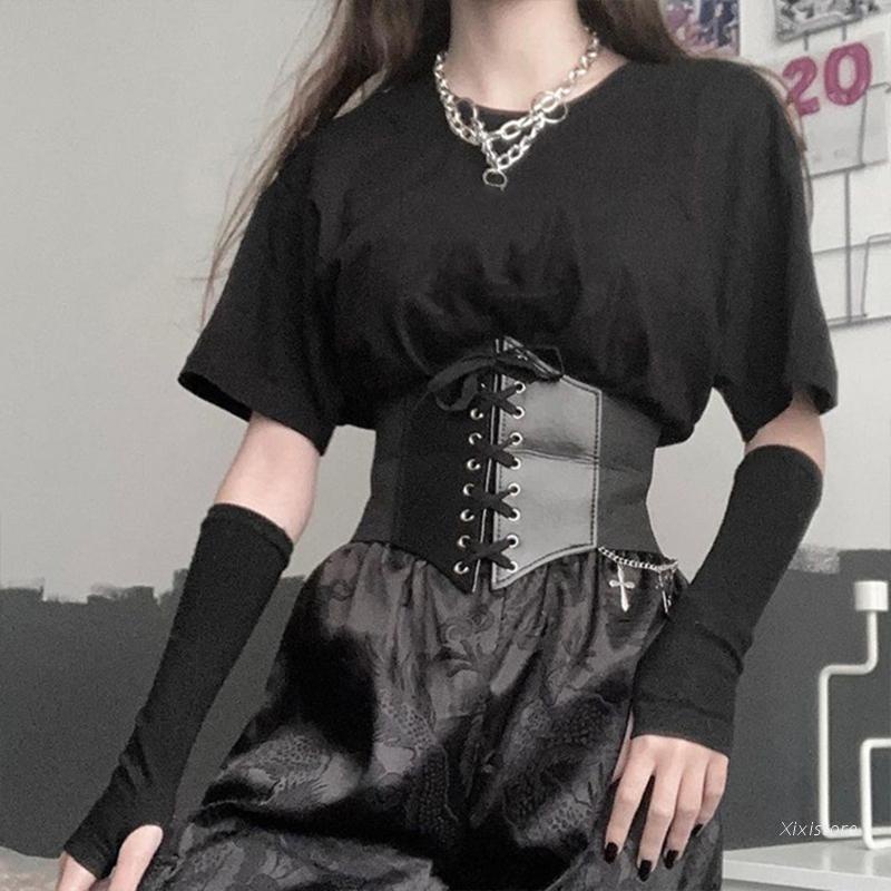 Áo corset định hình cơ thể phong cách gothic quyến rũ cho nữ | WebRaoVat - webraovat.net.vn