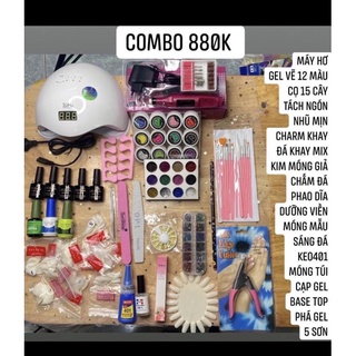 Combo làm nail đầy đủ cho học viên