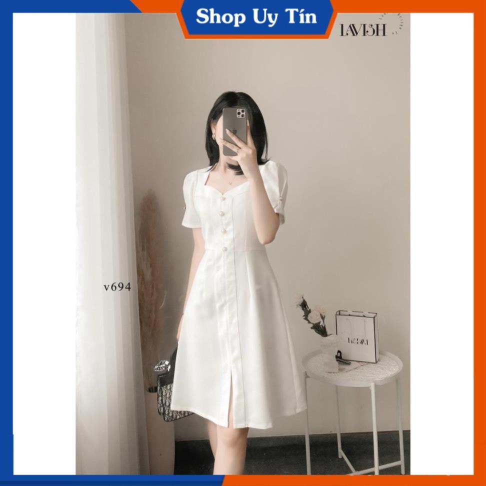 Váy Dự Tiệc Cưới Sang Trọng  Đầm Công Sở Cao Cấp Ôm Body Dáng Suông Thiết Kế Hàn Quốc Đen Trắng VD021 | BigBuy360 - bigbuy360.vn