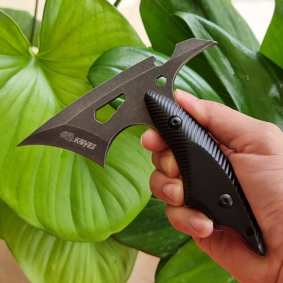Dao đa năng du lịch cắm trại phượt full tang thương hiệu Knives thép không gỉ