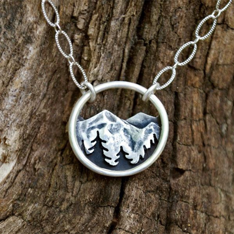 Vòng cổ Mặt Hợp Kim Phong Cách Vintage Thời Trang Cho Nữ