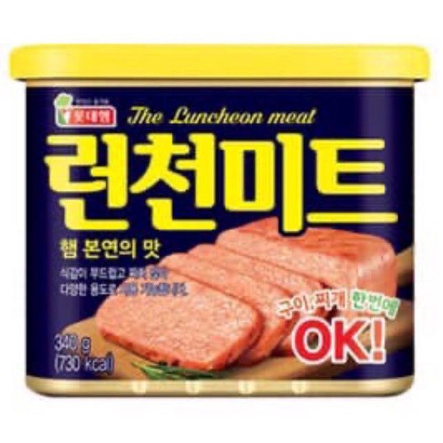 Thịt Hộp Lotte The Luncheon Meat Hàn Quốc 340g