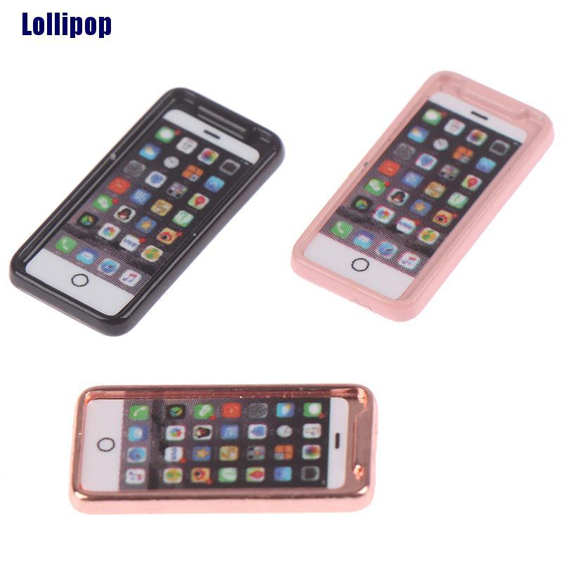 Mô hình điện thoại thông minh tỷ lệ 1:12 cho trang trí nhà búp bê