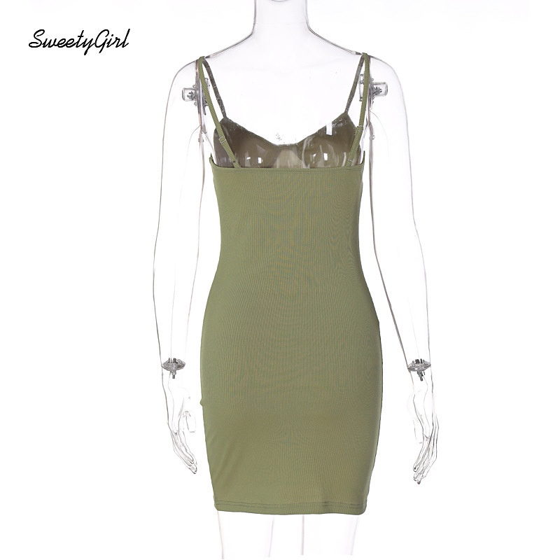 Đầm Mini Cổ Tròn Không Tay Eo Thấp Màu Trơn Thời Trang 2022 Gợi Cảm Cho Nữ