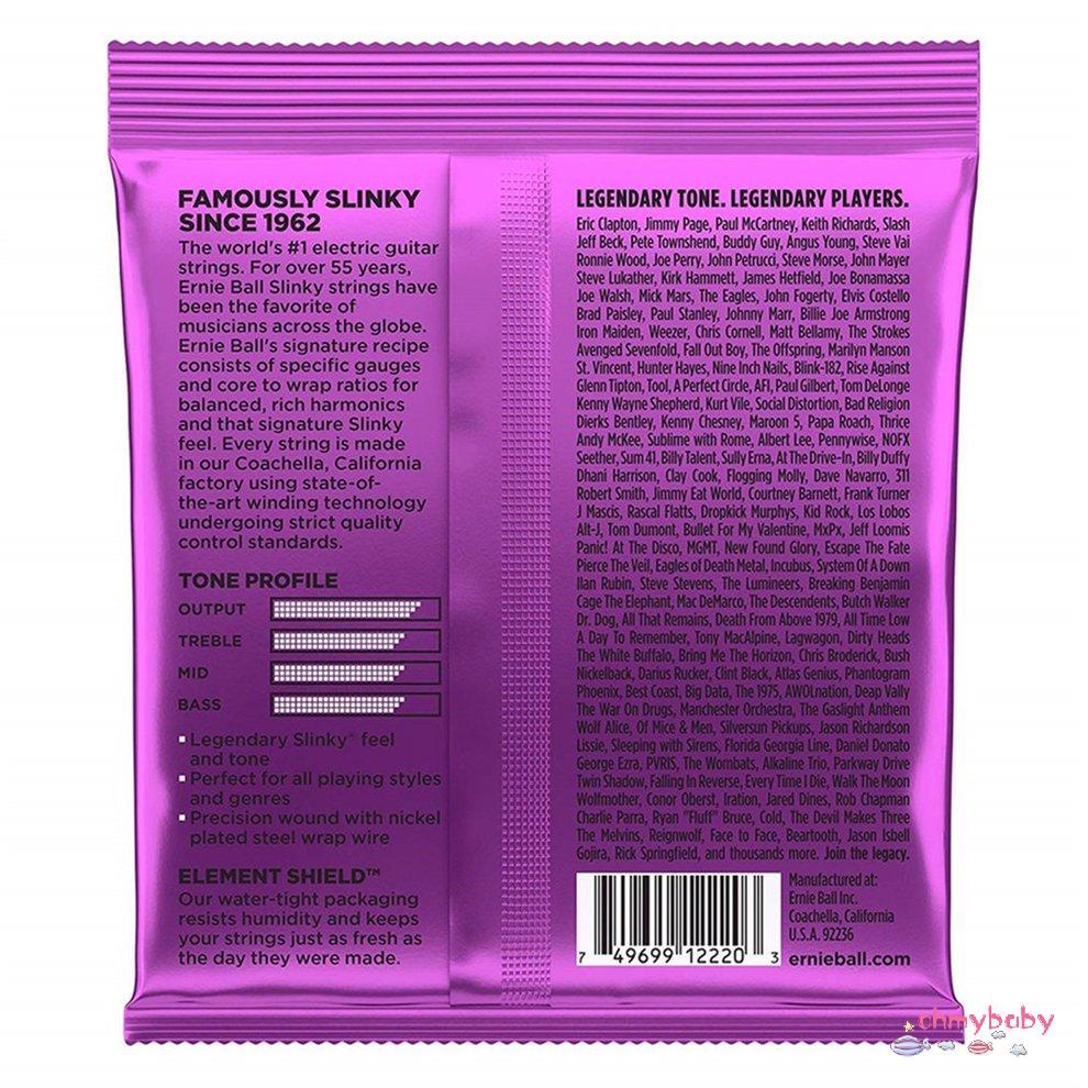 Ernie Ball Strings Burly String Electric Guitar String for Ukulele Bass Guitar [8/20]