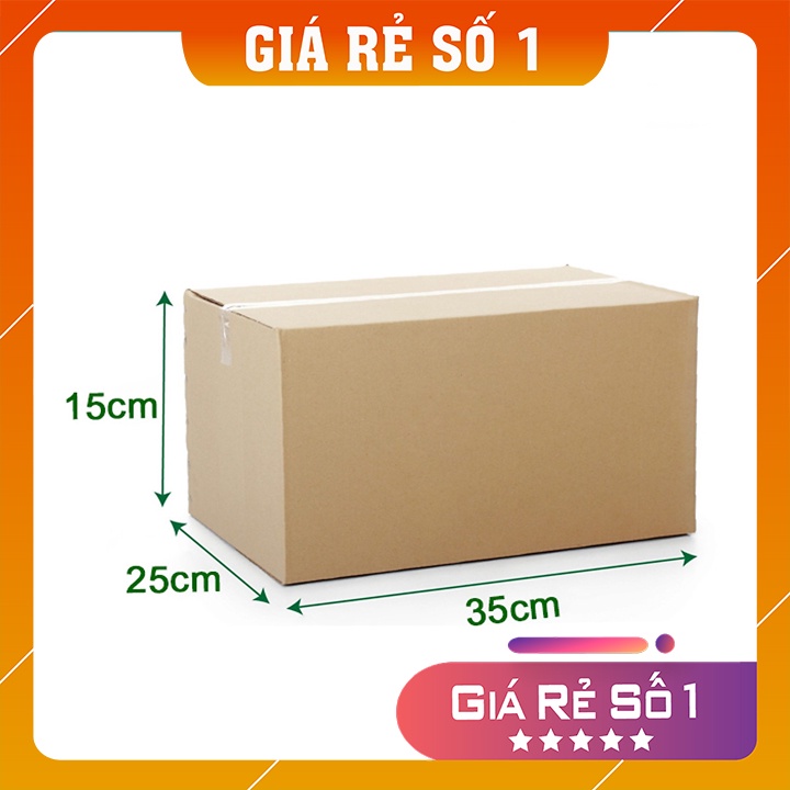 [Giá Sập Sàn] Hộp Carton 35x25x15 Thùng Giấy Đựng Hàng Tiện Dụng