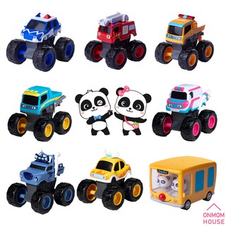 Đồ chơi xe cảnh sát gấu trúc / quái vật cứu hỏa / xe cứu hỏa taxi babybus