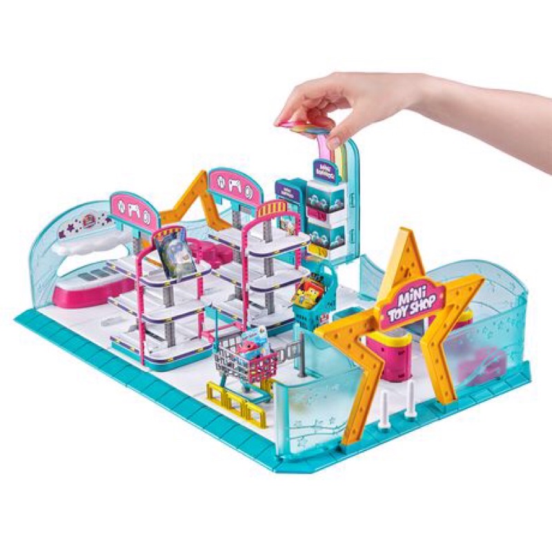 Mô hình đồ chơi gian hàng siêu thị mini