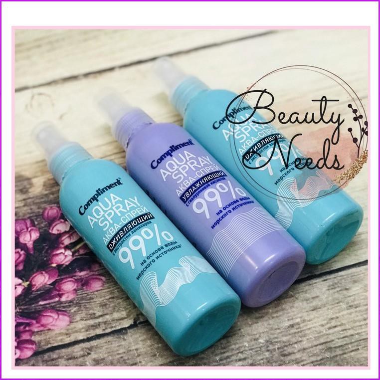Xịt khoáng Aqua phục hồi 99% Compliment 200ml hàng nội địa Nga | BigBuy360 - bigbuy360.vn