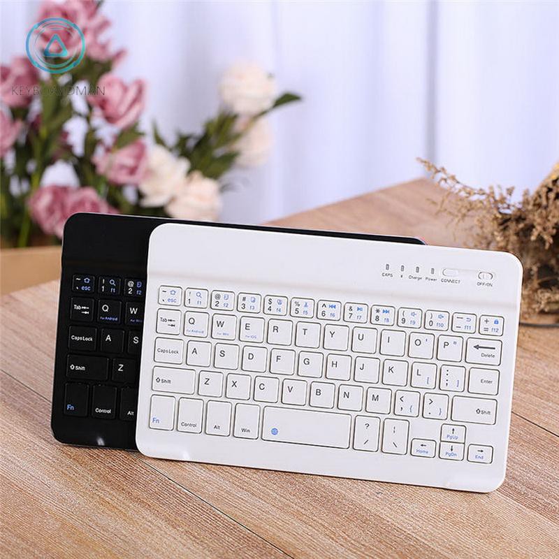 Bàn Phím Bluetooth Không Dây Cho Máy Tính Bảng 7 Inch