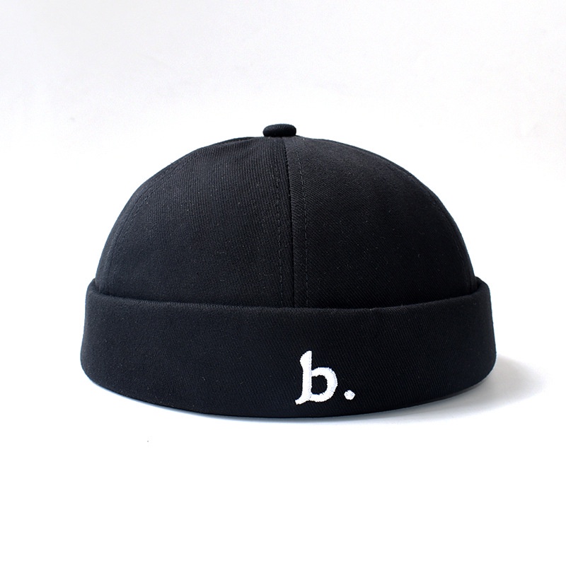 Mũ đội beanie LINJW bằng cotton thiết kế thời trang Hàn Quốc cá tính 2022