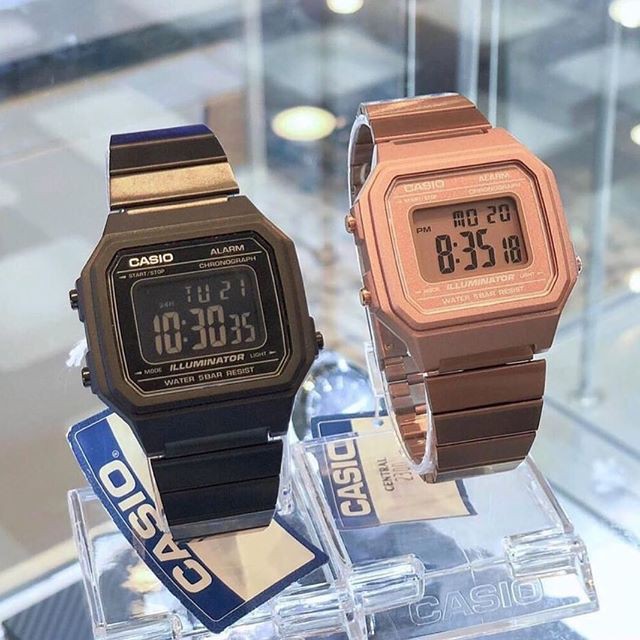 Đồng hồ Nam Casio B650, đồng hồ chính hãng, dây kim loại