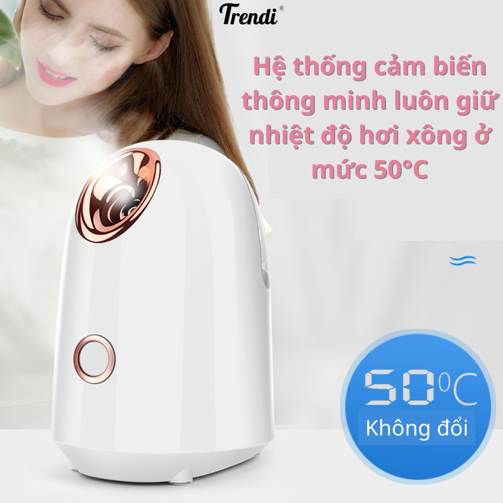 Máy XÔNG HƠI mặt SPA tại nhà Xông nóng bổ sung độ ẩm làm đẹp da 200ml