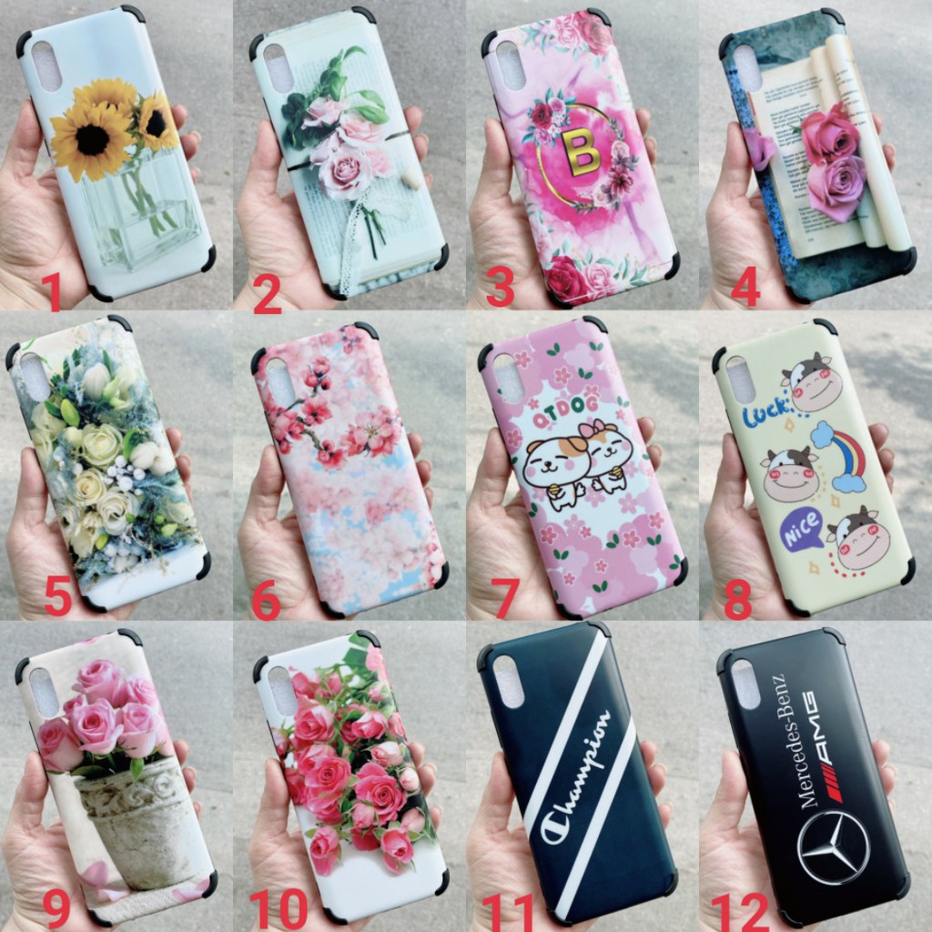 Ốp Xiaomi Redmi 9A phủ mịn chống sốc in hình lưng cứng viền dẻo - phukienthutranghn
