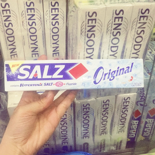 Kem đánh răng muối SALZ Originail 2023