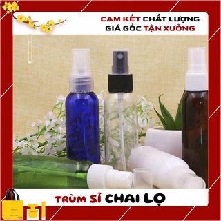 Chai Xịt Phun Sương ❤ Chai xịt phun sương 50ml,100ml,30ml,20ml , lọ chiết nước hoa , trum si chai lo
