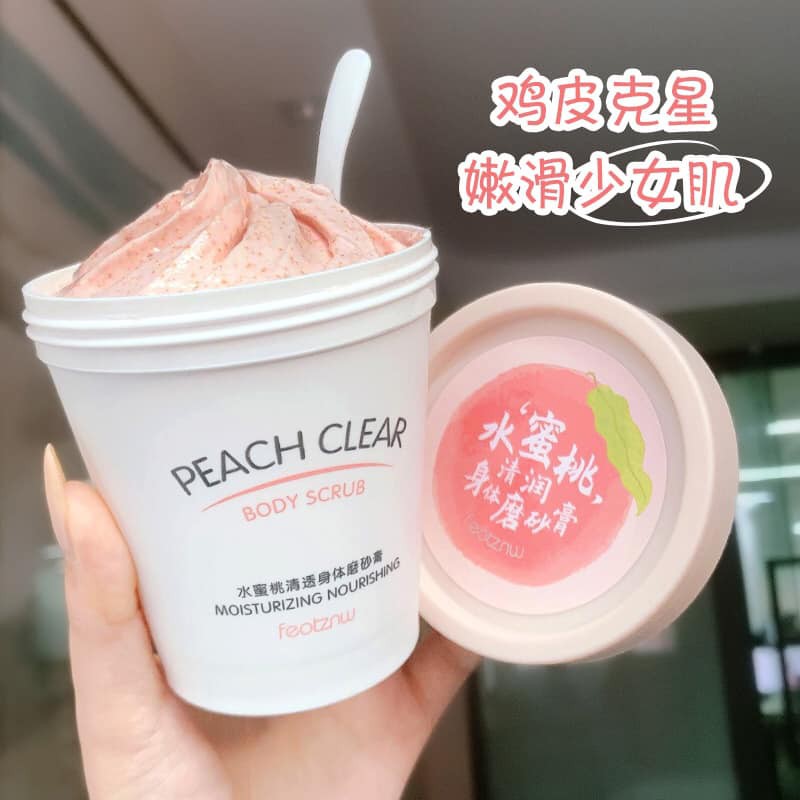 ✨[Có Sẵn] Kem Tẩy Da Chết Body Đào Peach Clear✨