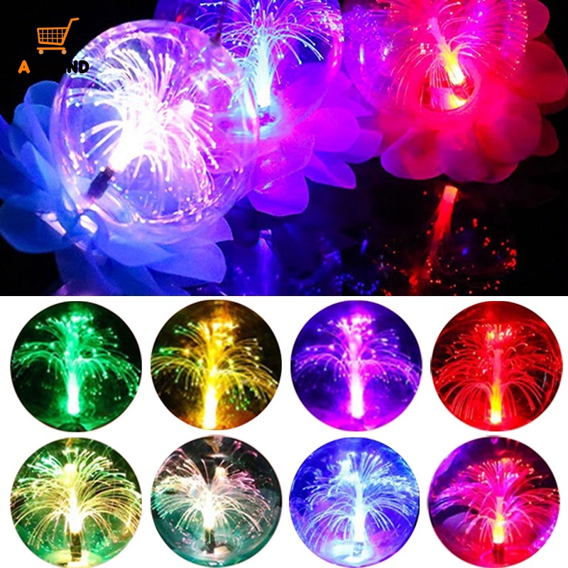 Đèn LED hình pháo hoa màu sắc ngẫu nhiên trang trí tiệc