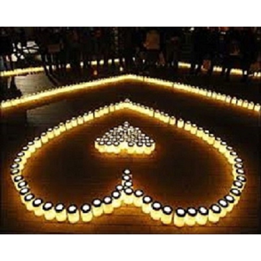 Giá Sỉ - 1 thùng 20 hôp = 2000 viên nến Tealight Cháy 4h và loại cháy 2h/viên nến vỉ