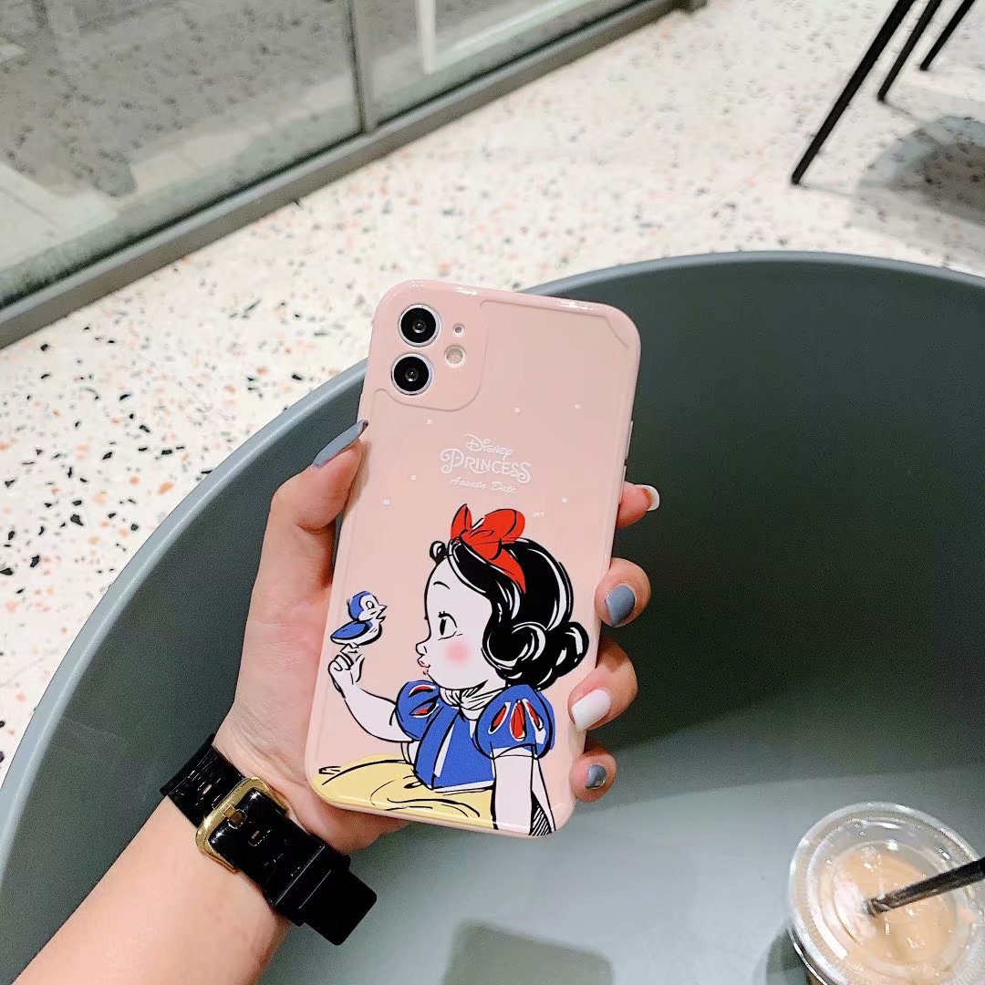 Ốp điện thoại TPU mềm chống sốc hình công chúa Disney cho IPhone 12 pro max 11 pro Max X XS XR XSMAX SE 2020 7 8 Plus | BigBuy360 - bigbuy360.vn