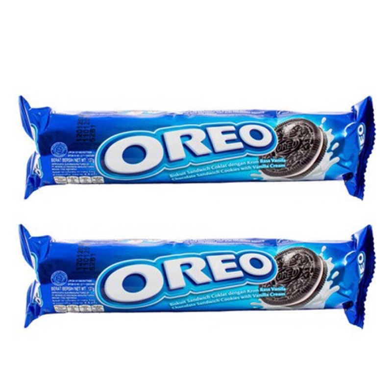 [ Mua nhiều hỗ trợ giảm giá] Bánh quy nhân kem vani và sô cô la Oreo gói 133g