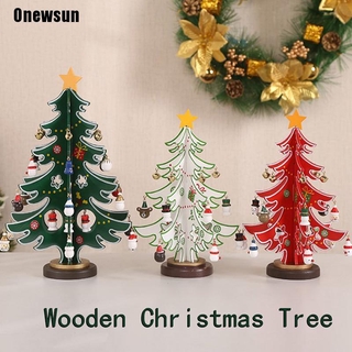 Cây Thông Giáng Sinh Bằng Gỗ Nhỏ Nhắn Xinh Xắn
