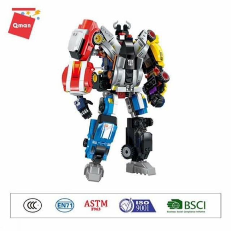 Đồ chơi xếp hình Qman 1409- Chiến Binh Huyền Thoại  cho bé
