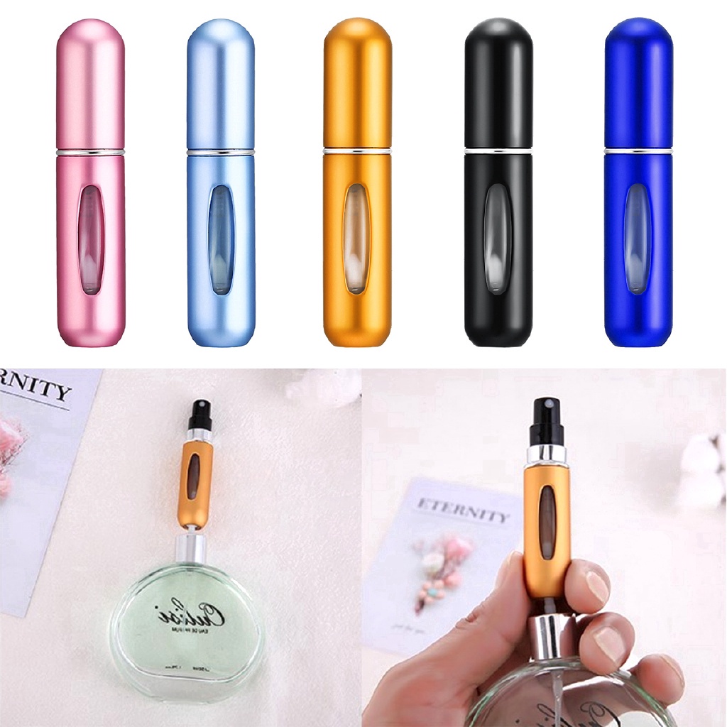 Chai Xịt Mini 5ml Đựng Nước Hoa Mang Đi Du Lịch Kiểu Dáng Thời Trang