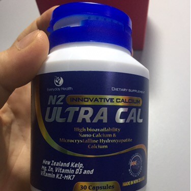 {Nhập Newzeland} NZ-ULTRA CAL Bổ sung canxi hữu cơ cho mẹ bầu và trẻ đang độ tuổi phát triển xương (30 viên)