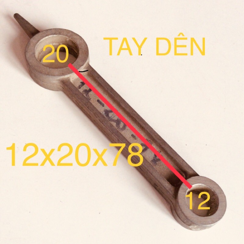 Tay dên máy bơm hơi - máy nén 12mm-20mm-78mm