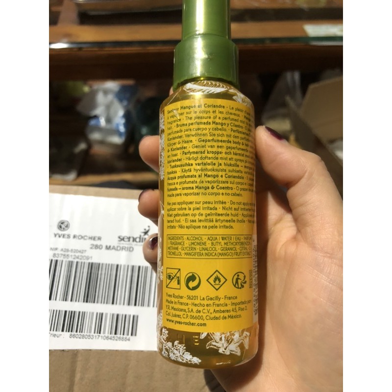 Nước hoa toàn thân và tóc MANGO CORIANDER BODY & HAIR MIST 100ML | BigBuy360 - bigbuy360.vn