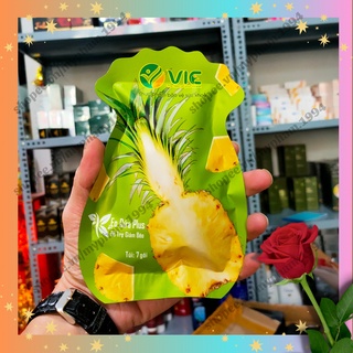Kẹo dứa giảm cân vic ⭐ chính hãng⭐ kẹo dứa giảm cân plus vic túi 7 viên giảm cân không khó