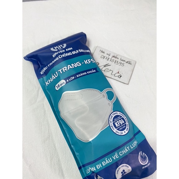 Khẩu trang KF94/ Khuyến Anh chống bụi siêu mịn