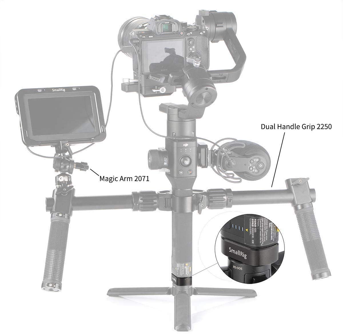 SMALLRIG Khung Bảo Vệ Cho Dji Ronin S Và Ronin Sc Và Ronin Sc Gimbal - 2263