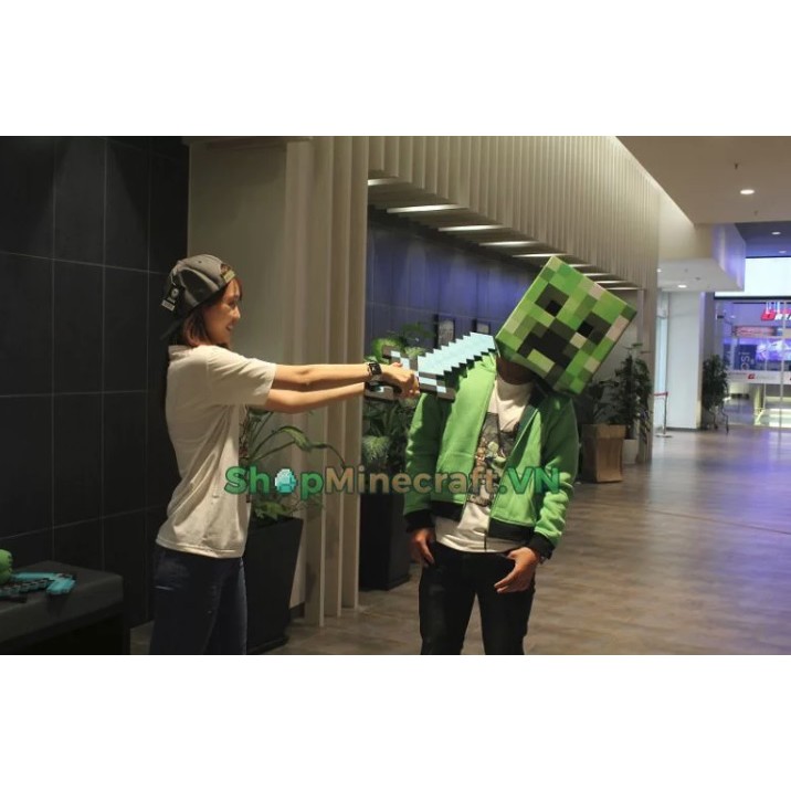 Đầu Creeper Minecraft chính hãng