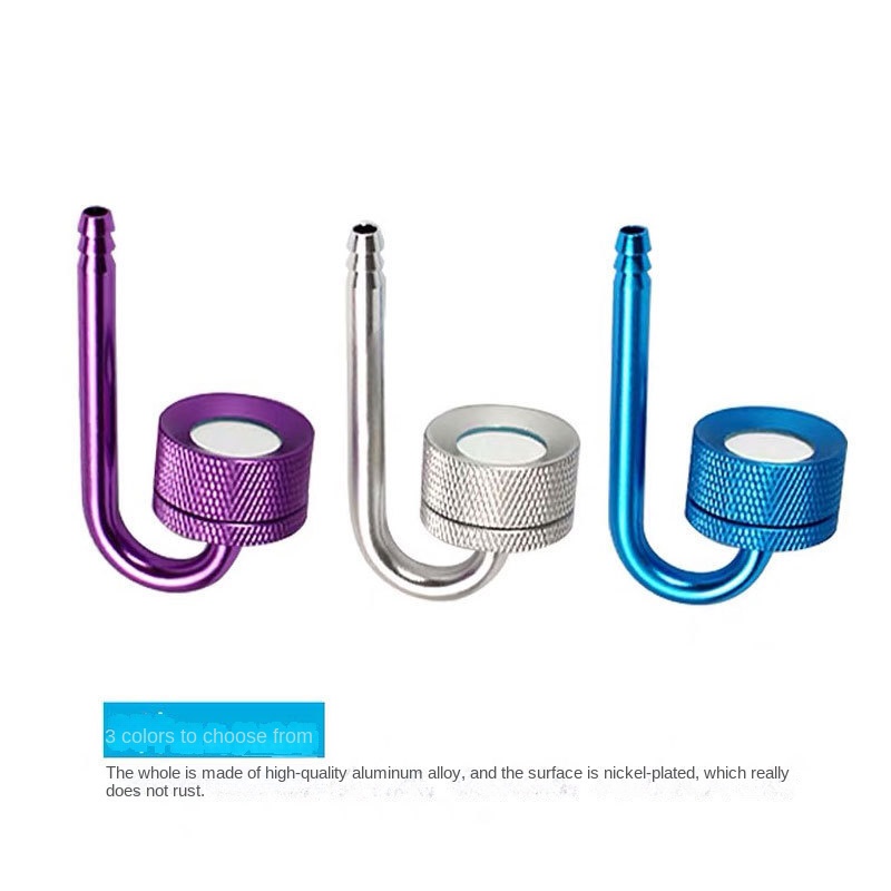 Dụng Cụ Bơm Oxy Bằng Hợp Kim Nhôm carbon dioxide Cho Bể Cá Cảnh co2