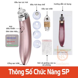 Máy Hút Mụn Lực Hút SIÊU MẠNH