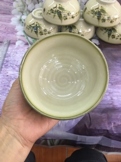10 bát cơm vẽ chuồn giả cổ Bát tràng