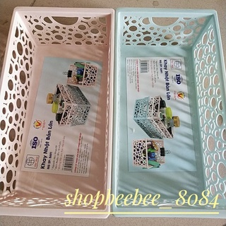 Rổ nhựa chữ nhật (28*15*8.5 cm)giá sỉ