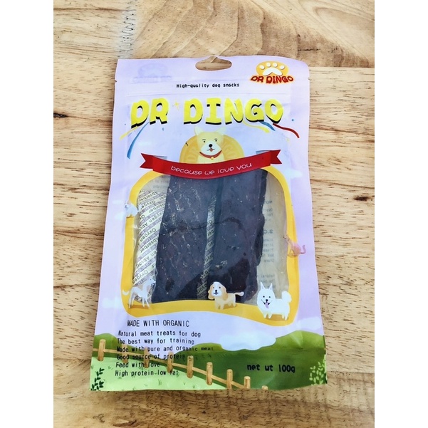 BÁNH THƯỞNG ĐỒ ĂN VẶT Dr. DINGO CHO CHÓ