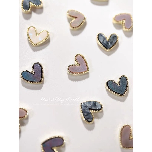 Gói tt charm tim viền bi