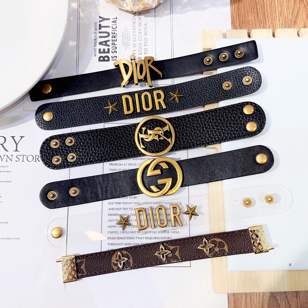 Vòng Tay Da Bản To Cao Cấp - MS02