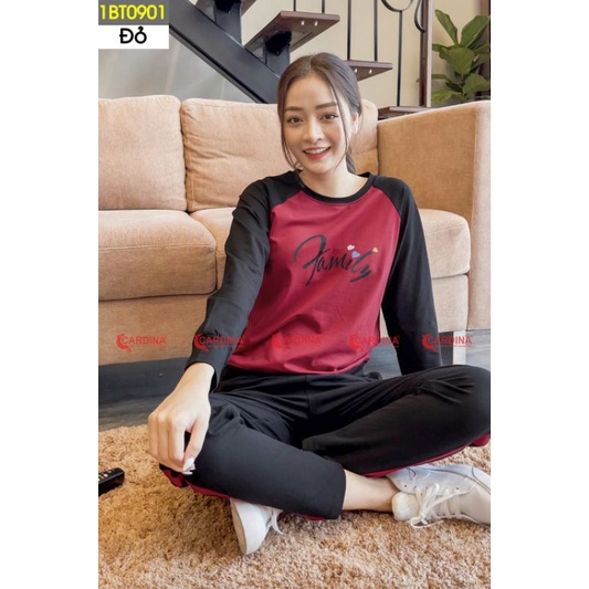 Bộ Nỉ Nữ Thu Đông Cao Cấp CARDINA