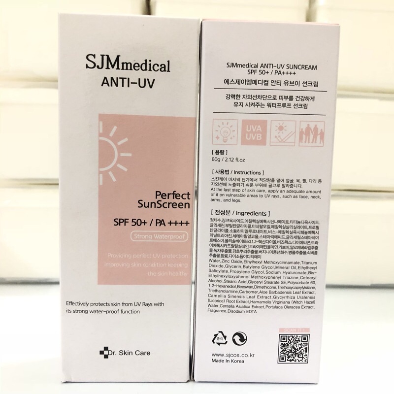 Kem Chống Nắng ❤️FREESHIP❤️ Kem Chống Nắng SJM Medical Anti UV Perfect Sunscreen