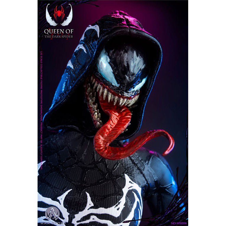 Mô hình 1/6 War Story She-Venom Queen of the Dark Spider phiên bản cao cấp