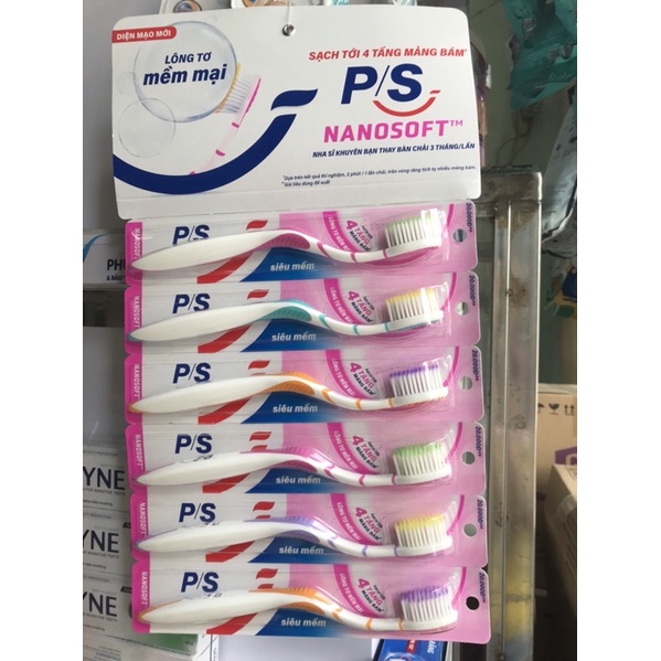 BÀN CHẢI ĐÁNH RĂNG P/S LÔNG TƠ MỀM MẠI