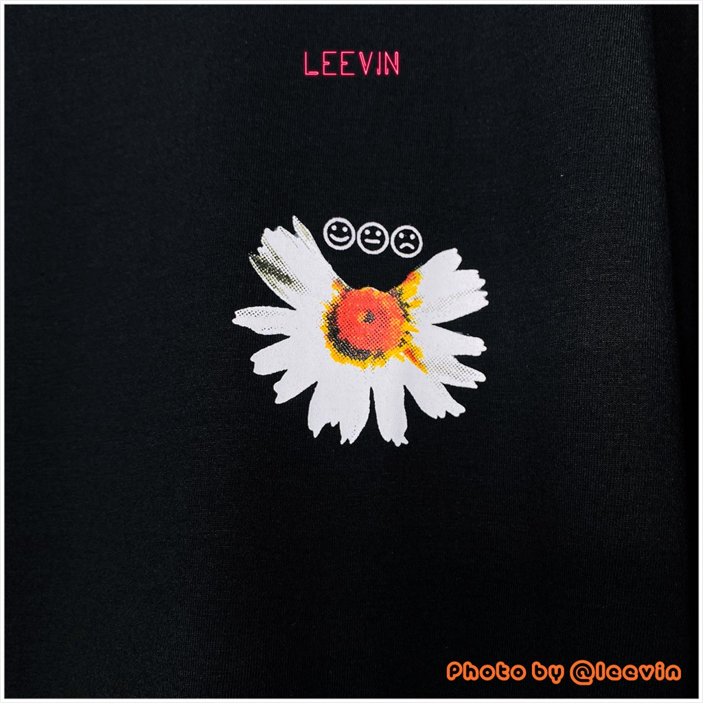 Áo thun MOON DAISY BRO Mặt Trăng Hoa Cúc UNISEX OUTFITS Form rộng dài [TE-BA01] Leevin Store | BigBuy360 - bigbuy360.vn